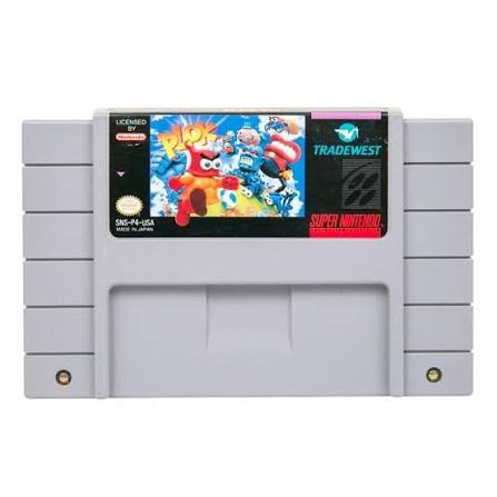 PLOK NINTENDO SNES