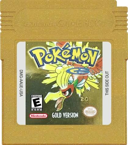 POKEMON GOLD VERSION NINTENDO GAMEBOY