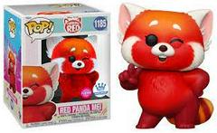 FUNKO POP DISNEY PIXAR TURNING RED #1185 RED PANDA MEI FLOCKED EXCLUSIVE