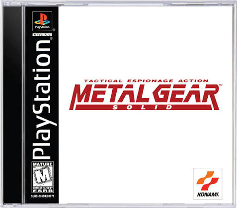 METAL GEAR SOLID TACTICAL ESPIONAGE ACTION PS1 CIB