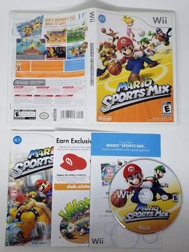MARIO SPORTS MIX NINTENDO WII ORIGINAL CIB