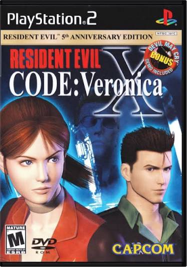 RESIDENT EVIL CODE VERONICA X 5TH ANNIVERSAIRE CIB PS2