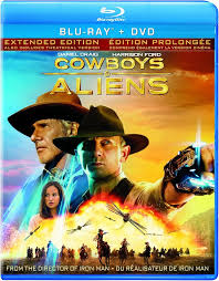 COWBOYS & ALIENS BLU-RAY + DVD