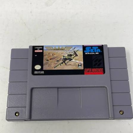 A.S.P. AIR STRIKE PATROL NINTENDO SNES