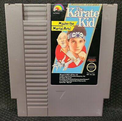 THE KARATE KID NINTENDO NES