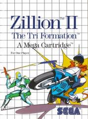 ZILLION II THE TRI FORMATION A MEGA CARTRIDGE SEGA MASTER SYSTEM