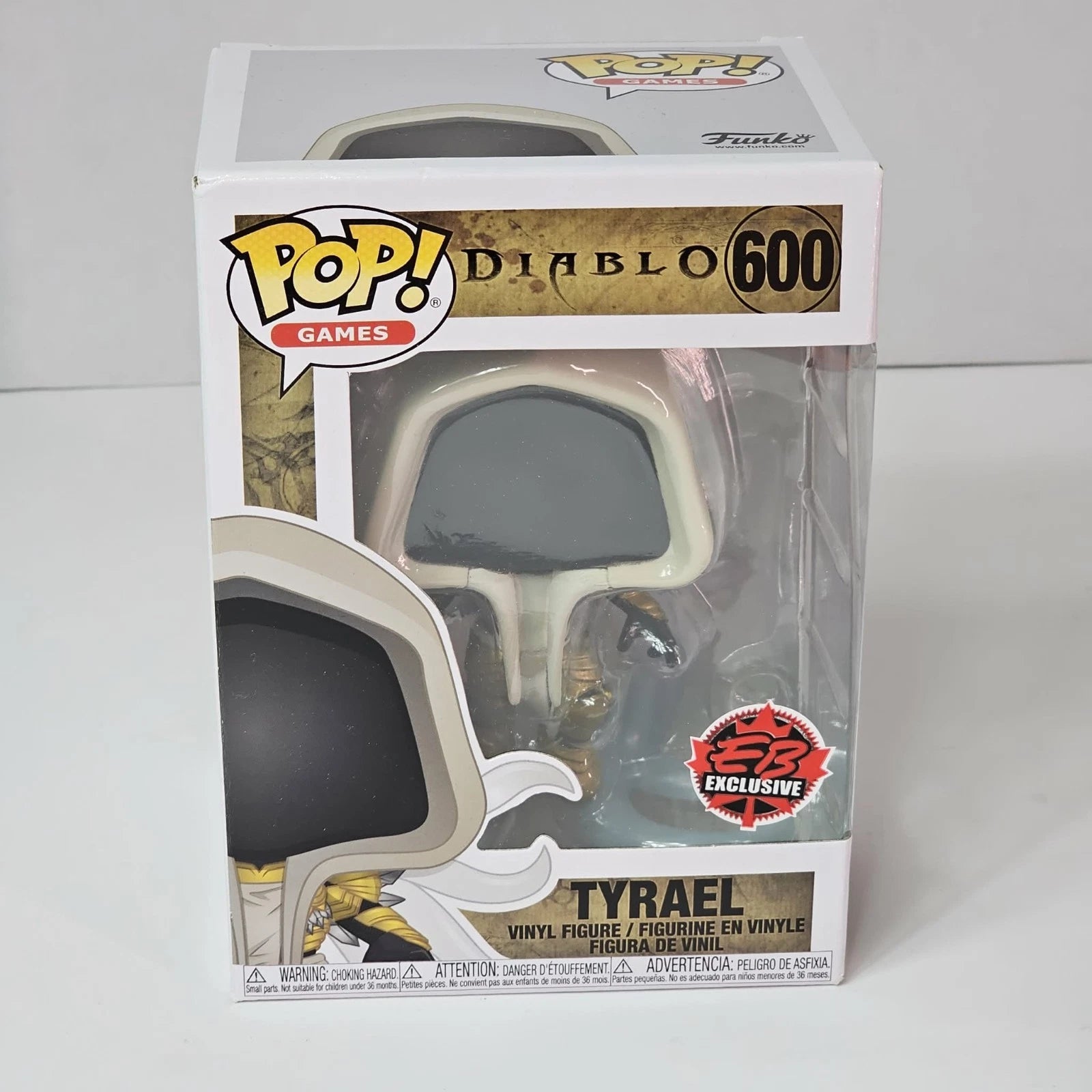 FUNKO POP GAMES DIABLO #600 TYRAEL EB EXCLUSIVE
