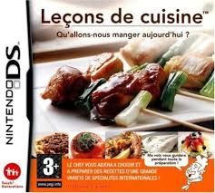 LECONS DE CUISINE QU'ALLONS NOUS MANGER AUJOURD'HUI ? NINTENDO DS