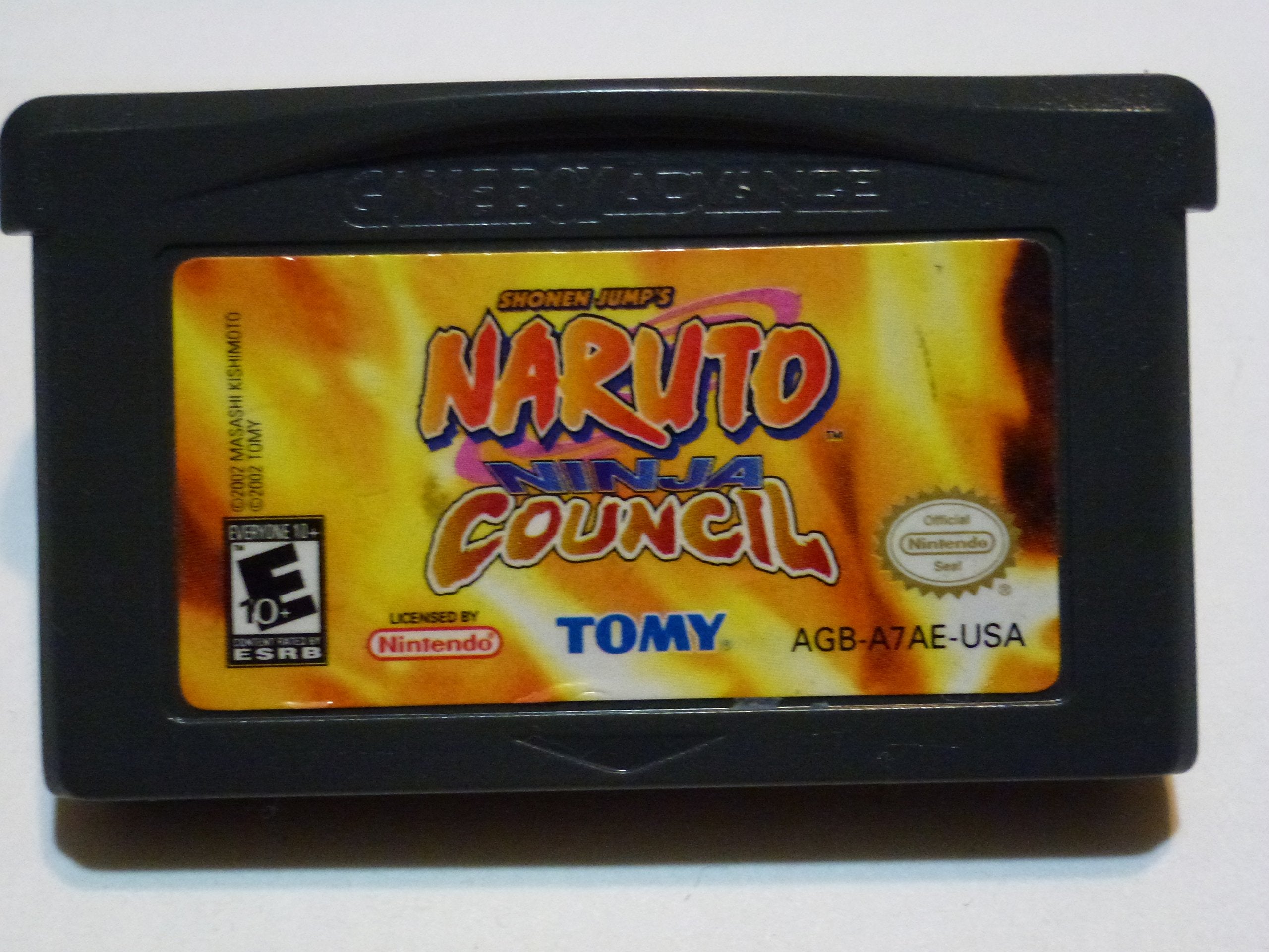 NARUTO NINJA COUNCIL GBA