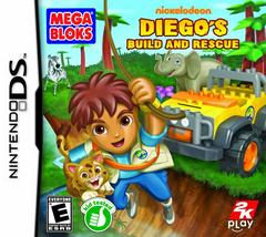 GO, DIEGO, GO MEGA BLOKS BUILD & RESCUE  NINTENDO DS