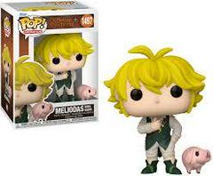 THE SEVEN DEADLY SINS MELIODAS WITH HAWK 1497 FUNKO POP