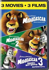MADAGASCAR 3 DVD SET FILMS