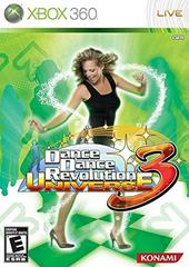 DANCE DANCE REVOLUTION UNIVERSE 3   XBOX 360