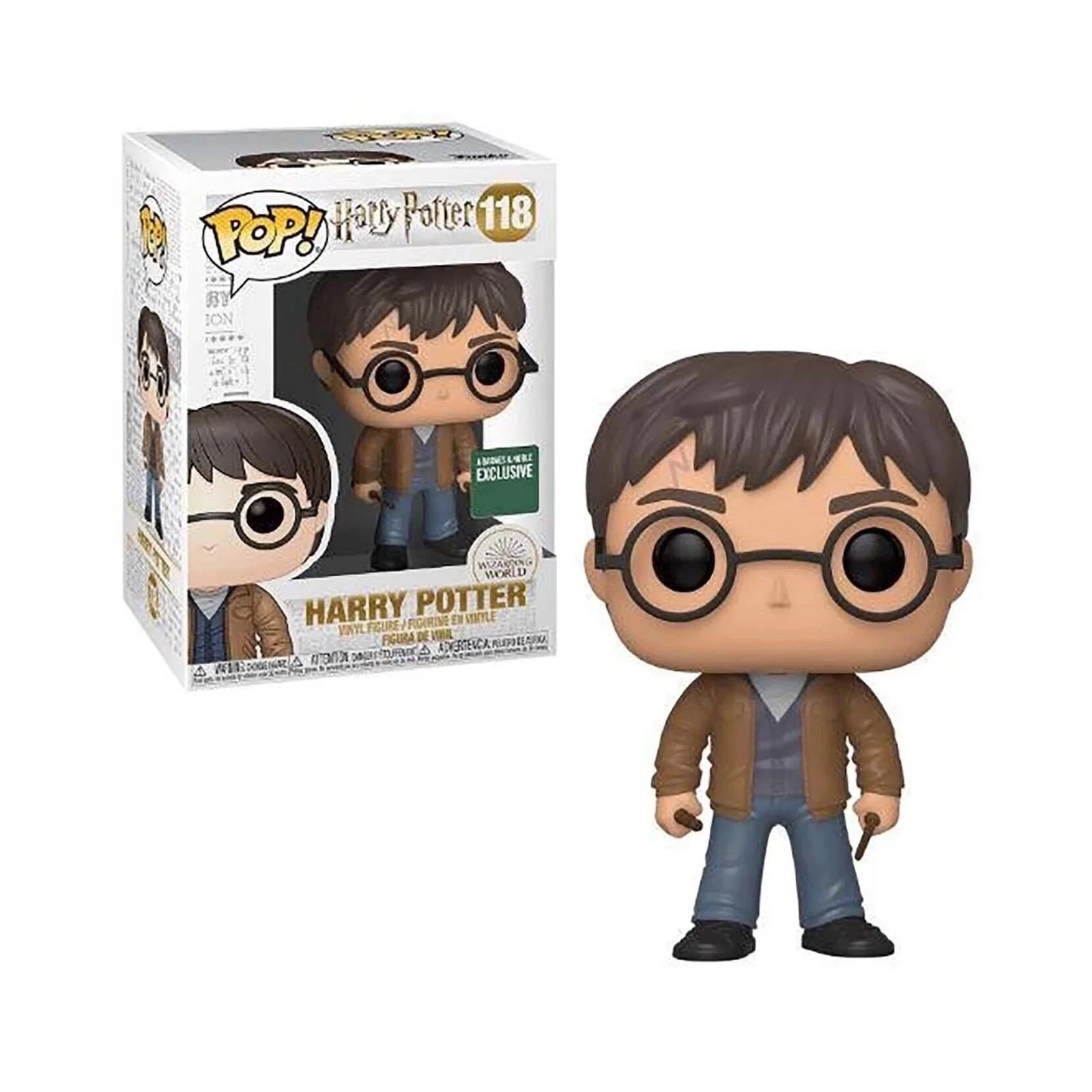 FUNKO POP HARRY POTTER #118 HARRY POTTER WIZARDING WORLD A BARNES & NOBLE EXCLUSIVE