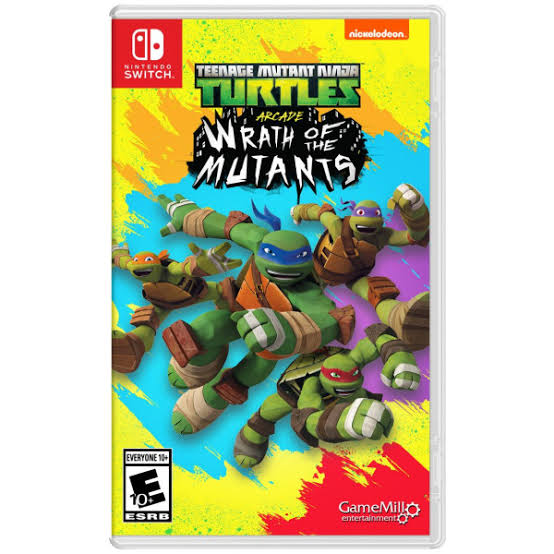 TEENAGE MUTANT NINJA TURTLES ARCADE WRATH OF THE MUTANTS NINTENDO SWITCH