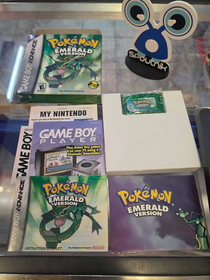 POKEMON EMERALD VERSION GBA CIB