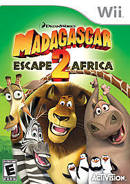 MADAGASCAR 2 ESCAPE AFRICA NINTENDO WII ORIGINAL