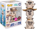 FUNKO POP DISNEY RAYA AND THE LAST DRAGON #1003 ONGIS FLOCKED SPECIAL EDITION