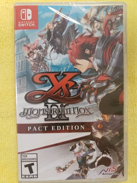 YS IX MONSTRUM NOX PACT EDITION NINTENDO SWITCH