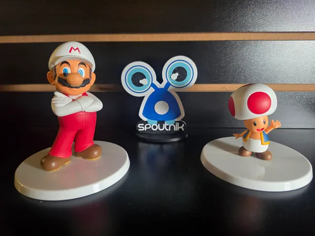 FIGURINE NINTENDO MARIO +TOAD