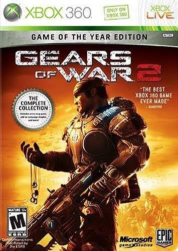 GEARS OF WAR 2 GAME OF THE YEAR XBOX 360