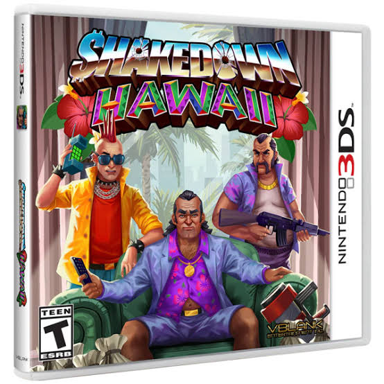 SHAKEDOWN HAWAII NINTENDO 3DS