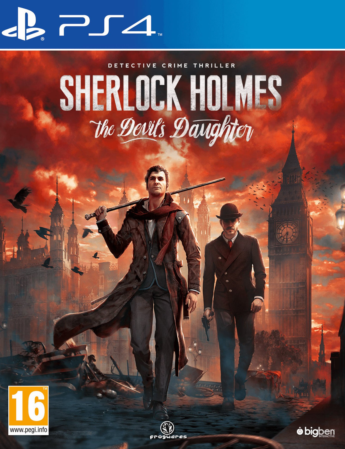 SHERLOCK HOLMES THE DEVIL'S DAUGHTER PS4