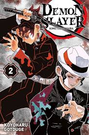 DEMON SLAYER KIMETSU NO YAIBA TOME 2 PAR KOYOHARU GOTOUGE LIVRES MANGA