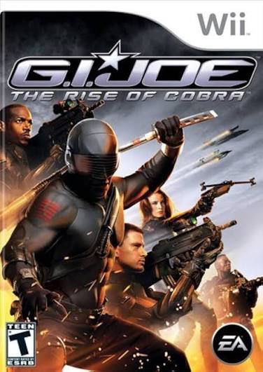 G.I JOE THE RISE OF COBRA NINTENDO WII ORIGINAL