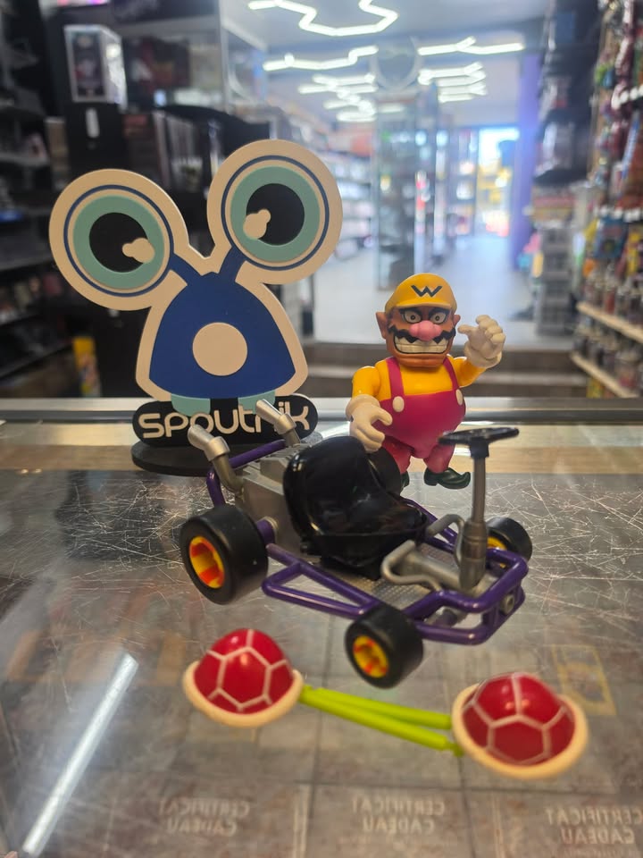 WARIO JOUET VINTAGE 1999 SUPER MARIO KART 64 NINTENDO