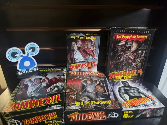 ZOMBIES !!! LOT DE JEUX DE SOCIÉTÉ MIDEVIL TWILIGHT