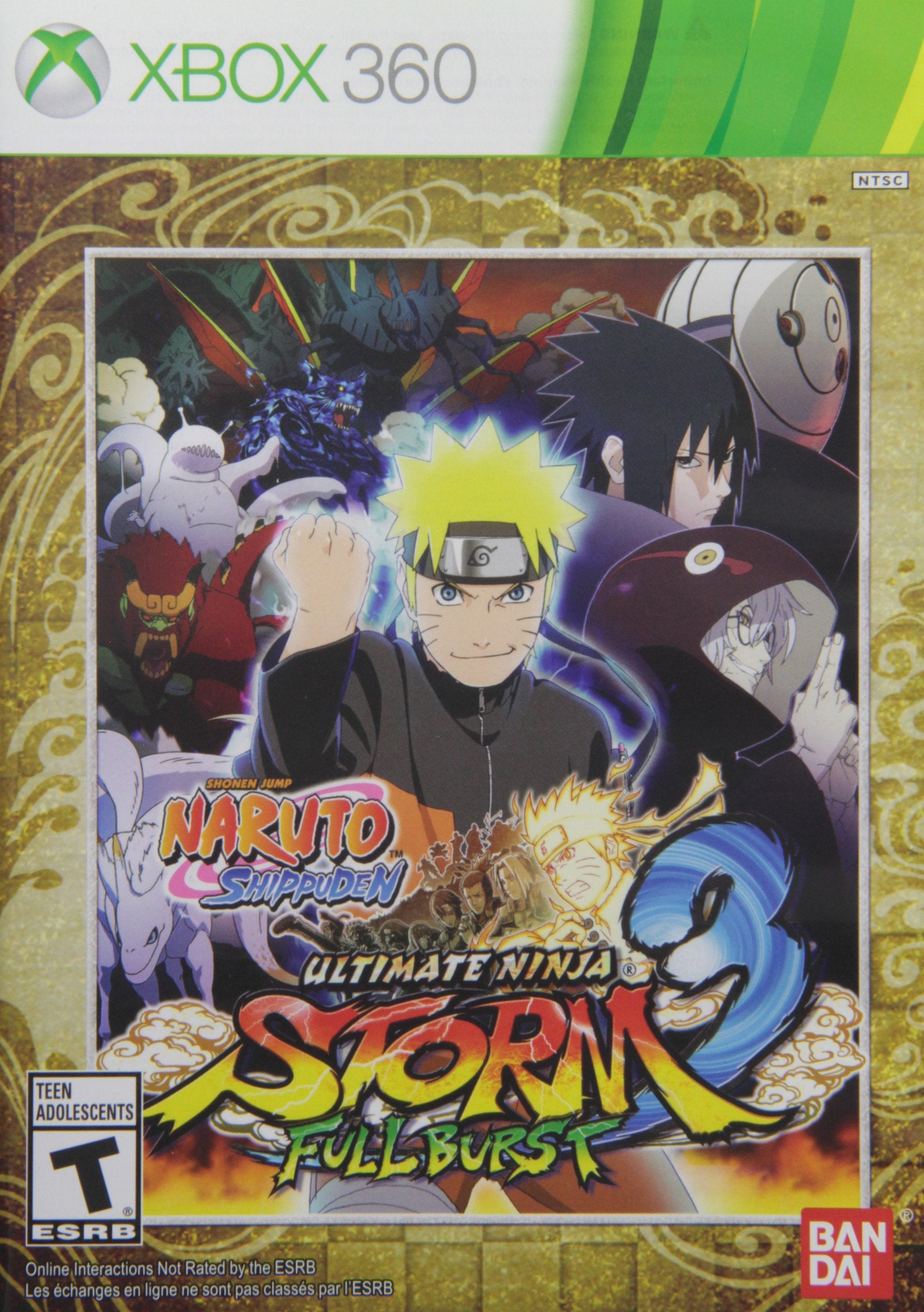 NARUTO SHIPPUDEN ULTIMATE NINJA STROM 3 XBOX 360