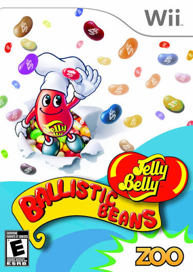 JELLY BELLY BALLISTIC BEANS NINTENDO WII ORIGINAL