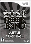 ROCK BAND TRACK PACK METAL NINTENDO WII ORIGINAL