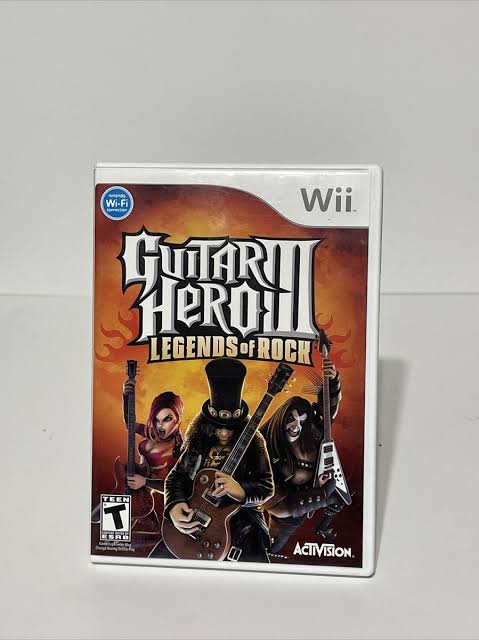 GUITAR HERO III LEGENDS OF ROCK NINTENDO WII