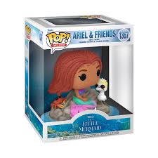 FUNKO POP DELUXE DISNEY THE LITTLE MERMAID  #1367 ARIEL & FRIENDS