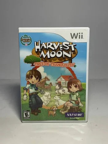 HARVEST MOON TREE OF TRANQUILITY NINTENDO WII ORIGINAL CIB