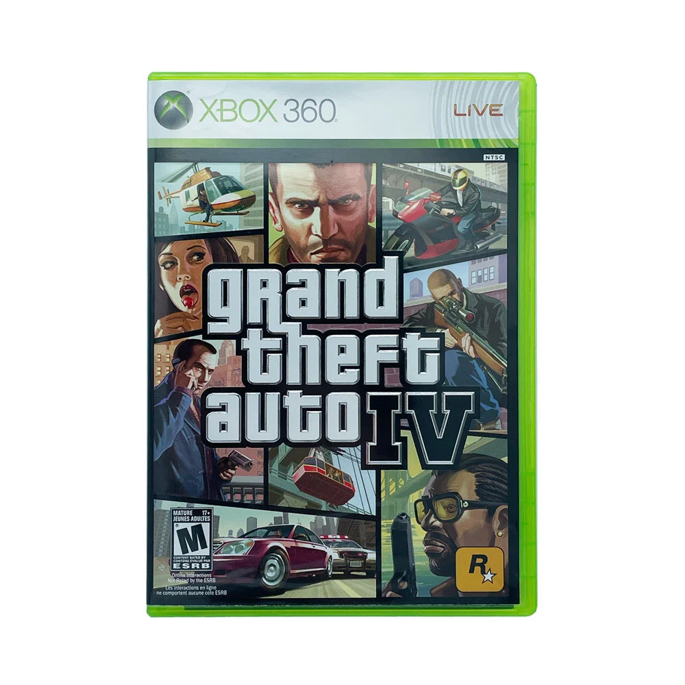 GRAND THEFT AUTO IV XBOX 360
