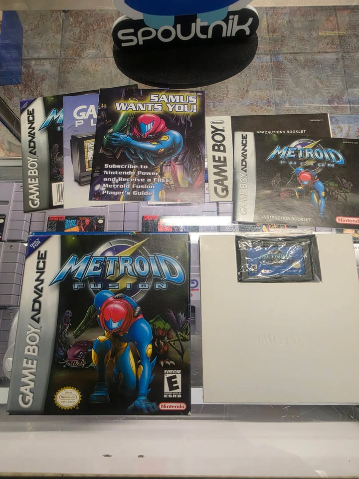 METROID FUSION GBA CIB