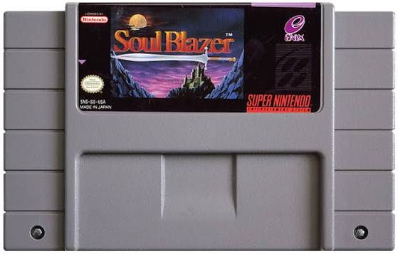 SOUL BLAZER NINTENDO SNES
