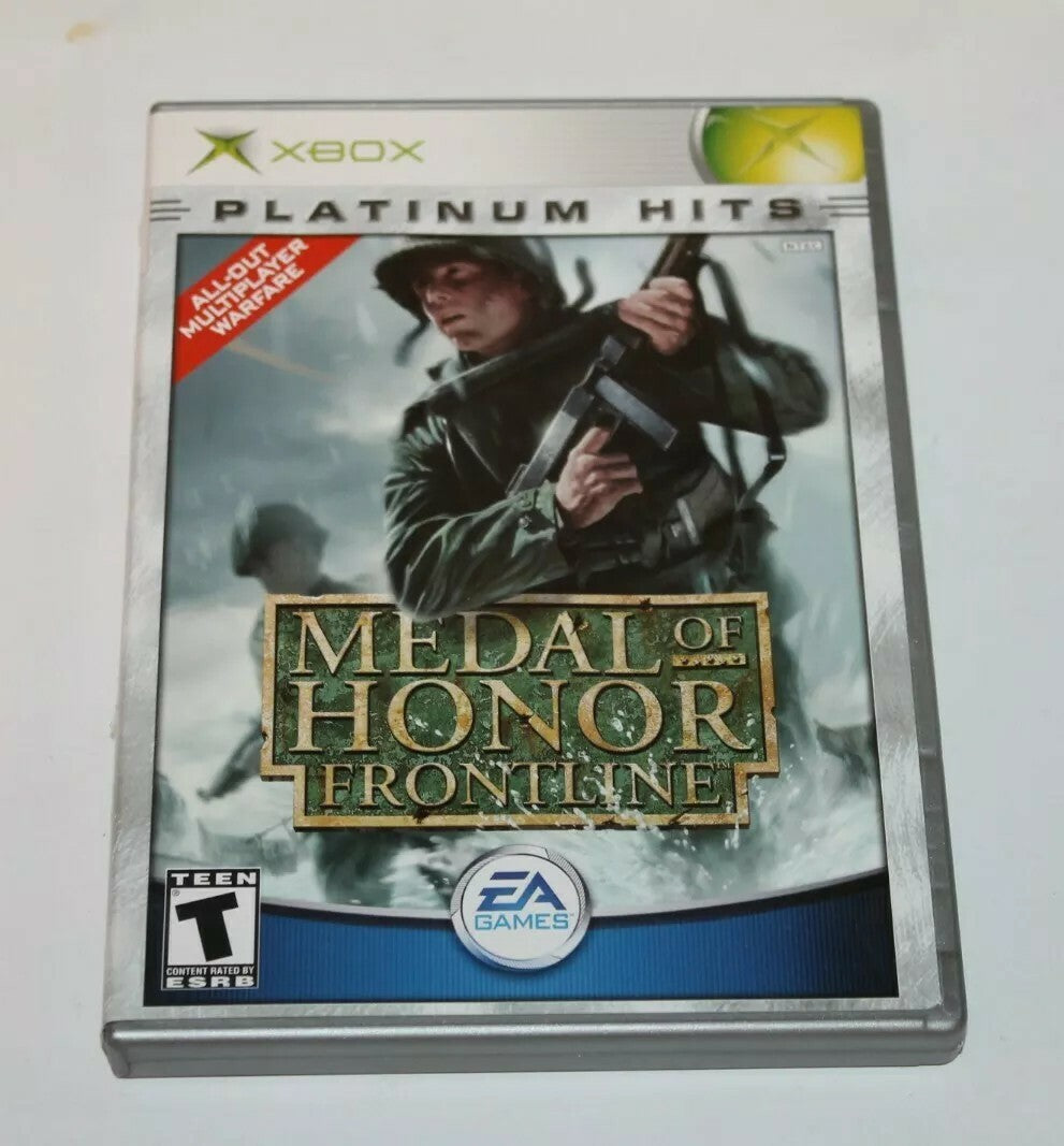 MEDAL OF HONOR FRONTLINE PLATINUM HITS XBOX ORIGINAL