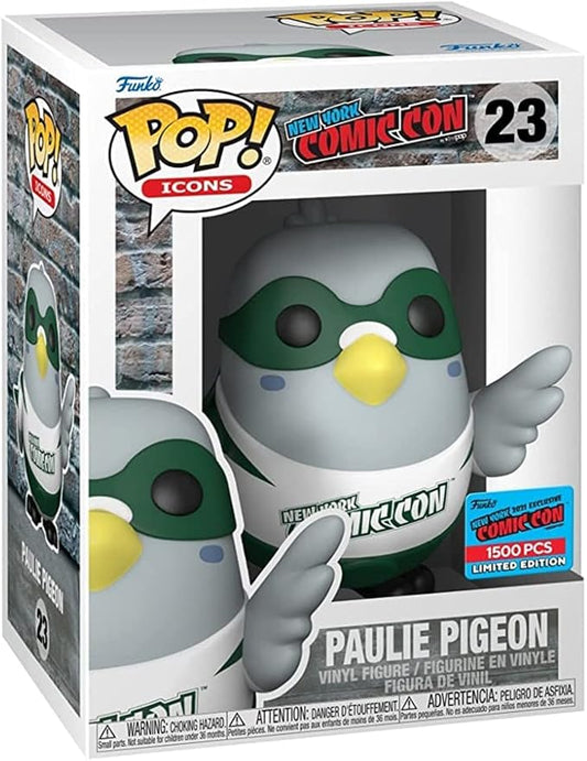 ICONS NEW YORK COMIC CON #23 PAULIE PIGEON 2021 EXCLUSIVE 1500 PCS LIMITED EDITION  LIQUIDATION