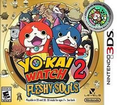 YO-KAI WATCH 2 FLESHI SOULS NINTENDO 3DS BOX ONLY