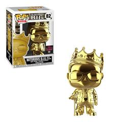 THE NOTORIOUS B.I.G. WITH CROWN IN GOLD 82 FUNKO POP