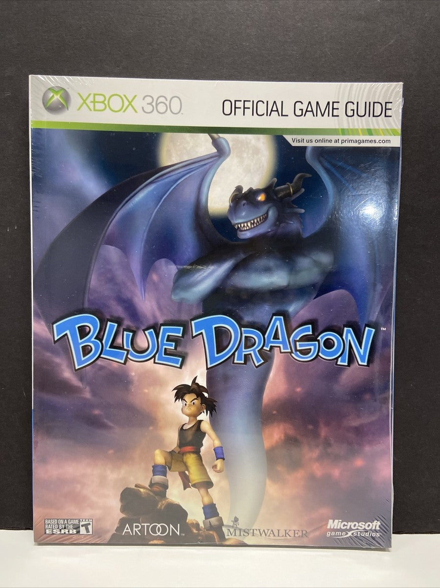BLUE DRAGON OFFICIAL STATEGY GUIDES  XBOX 360