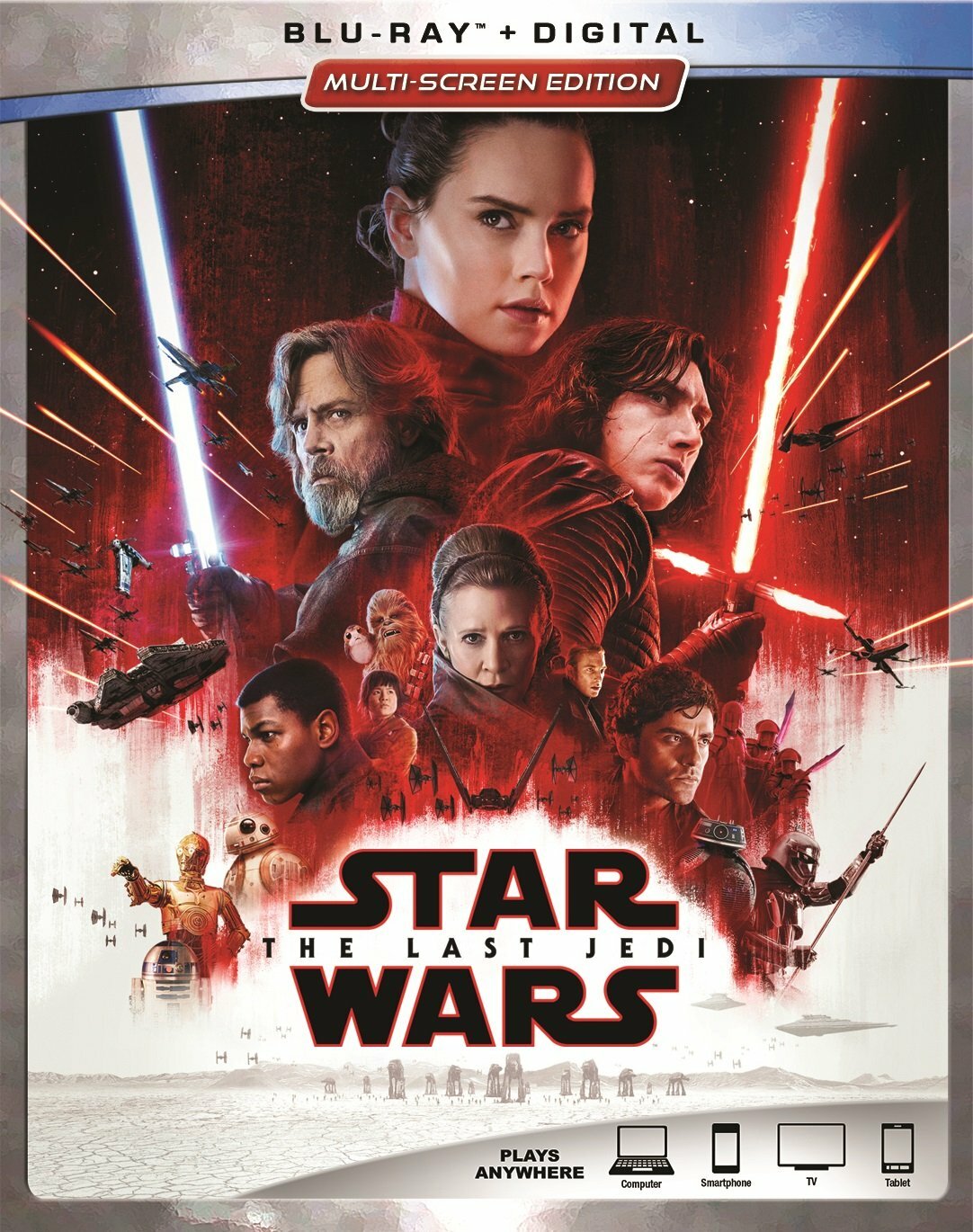FILM STAR WARS LES DERNIERS JEDI BLU RAY EDITION MULTI ÉCRAN