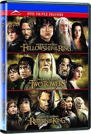 LE SEIGNEUR DES ANNEAUX TRIPLE FEATURE DVD FILM