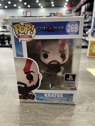 FUNKO POP GAMES GOD OF WAR #269 KRATOS OFFICIAL LICENSED PRODUCT