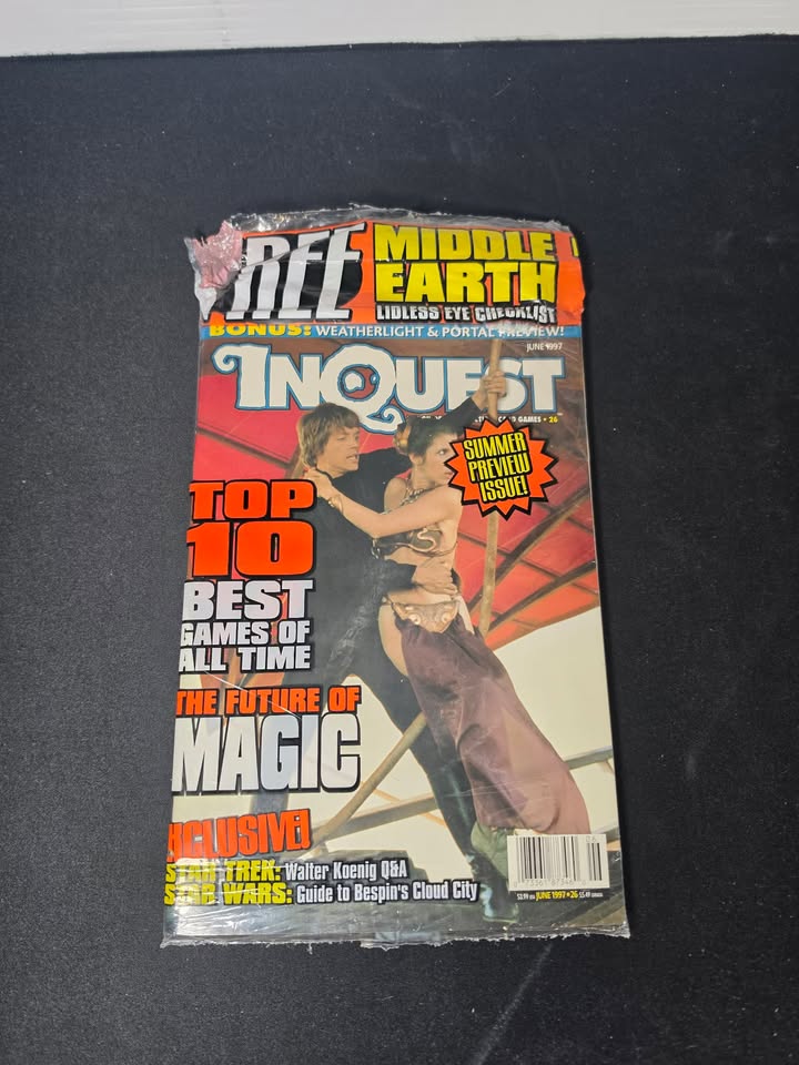 INQUEST MAGAZINE OPEN #26 JUIN 1997 STAR WARS STAR TREK MAGIC THE GATHERING