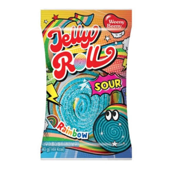 JELLY ROLL SOUR RAINBOW 40G